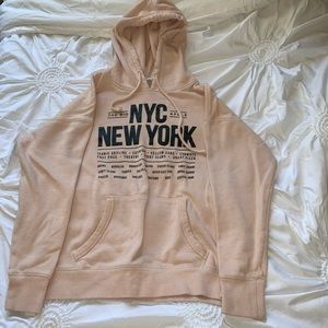 Oversized Pink Hoodie